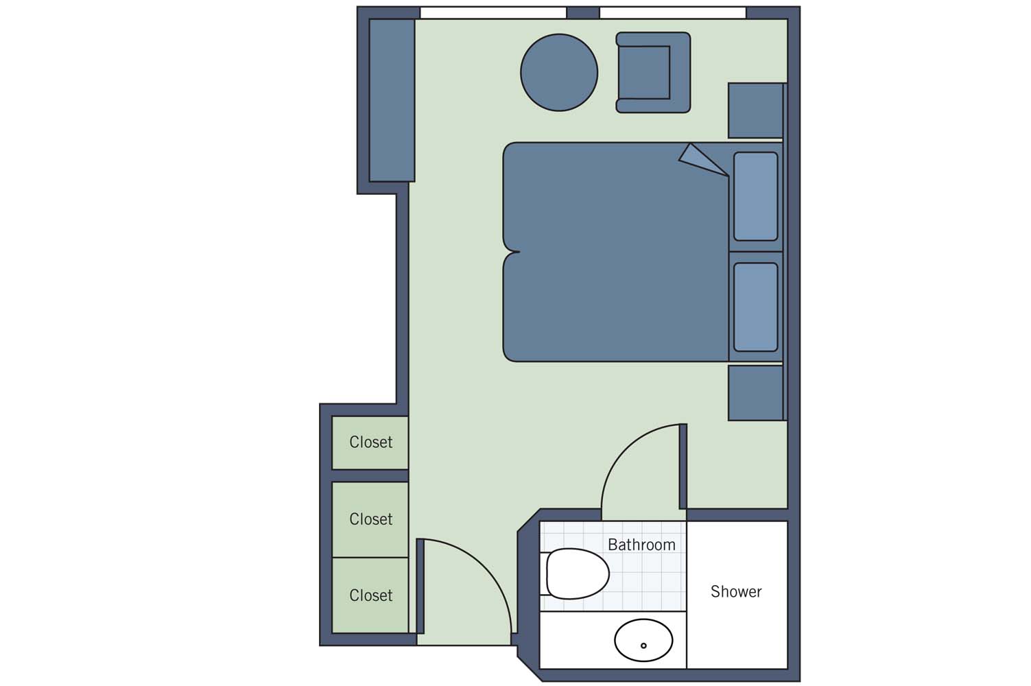 UNI River Empress Cat 2-3 floor plan